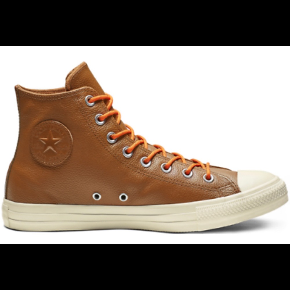Leather converse